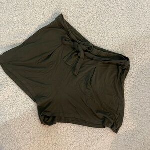 Super soft Asos dark green shorts 12